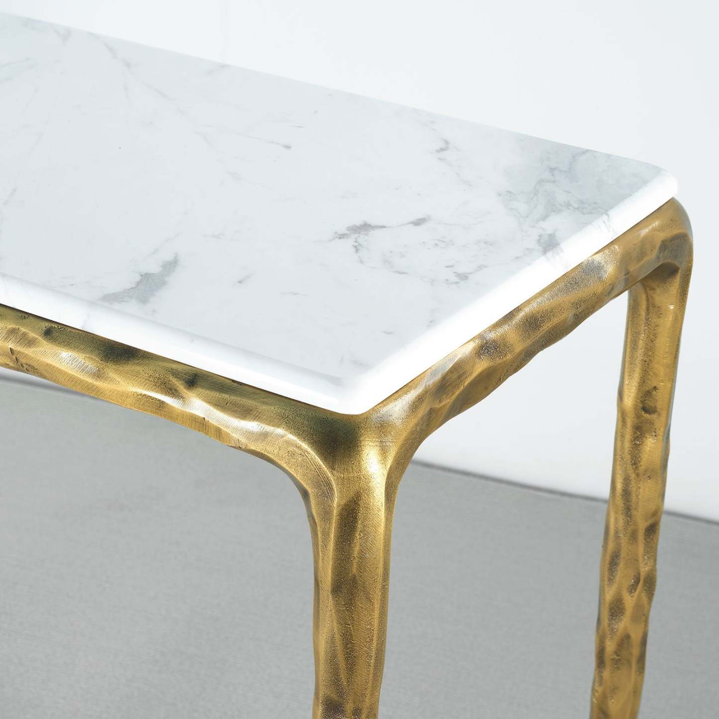 Thalderus Marble Console Table 60"W