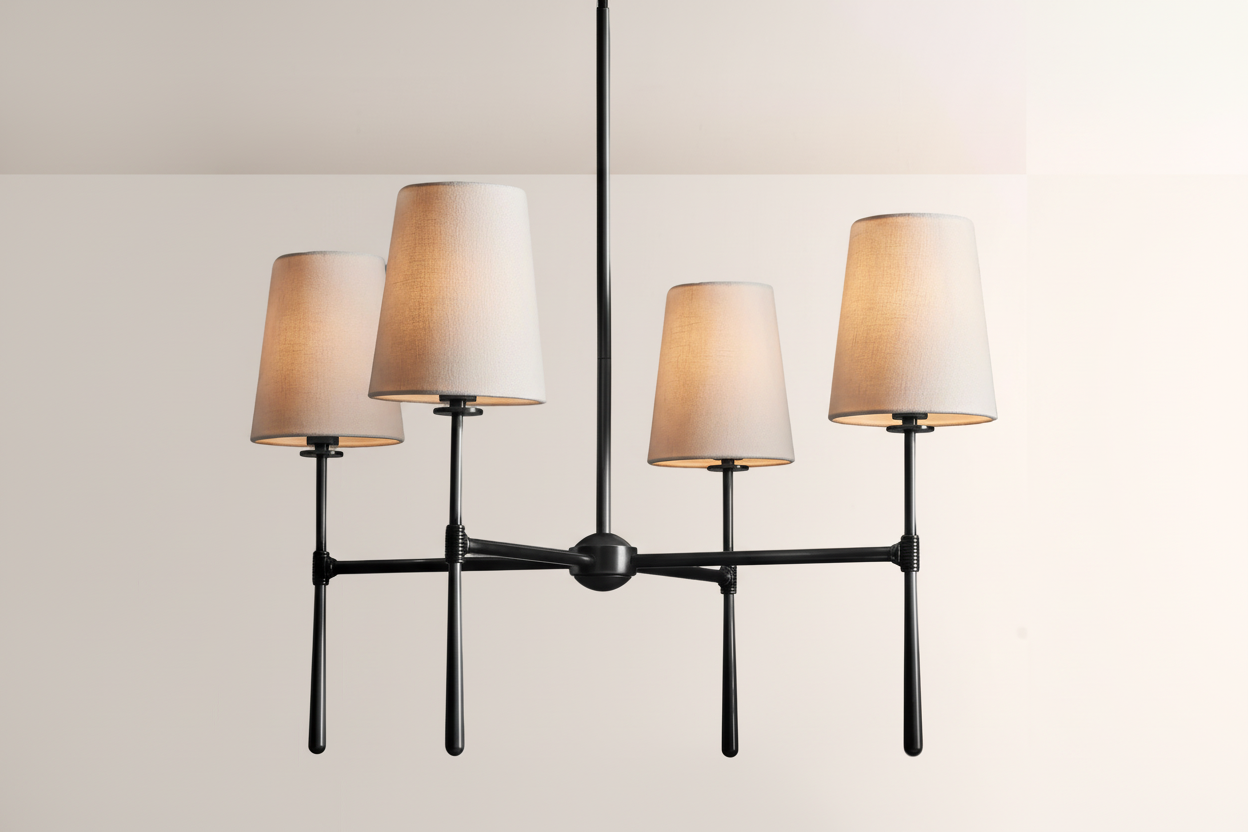 Rhoden Round Chandelier 4/6 Light -kimoylights
