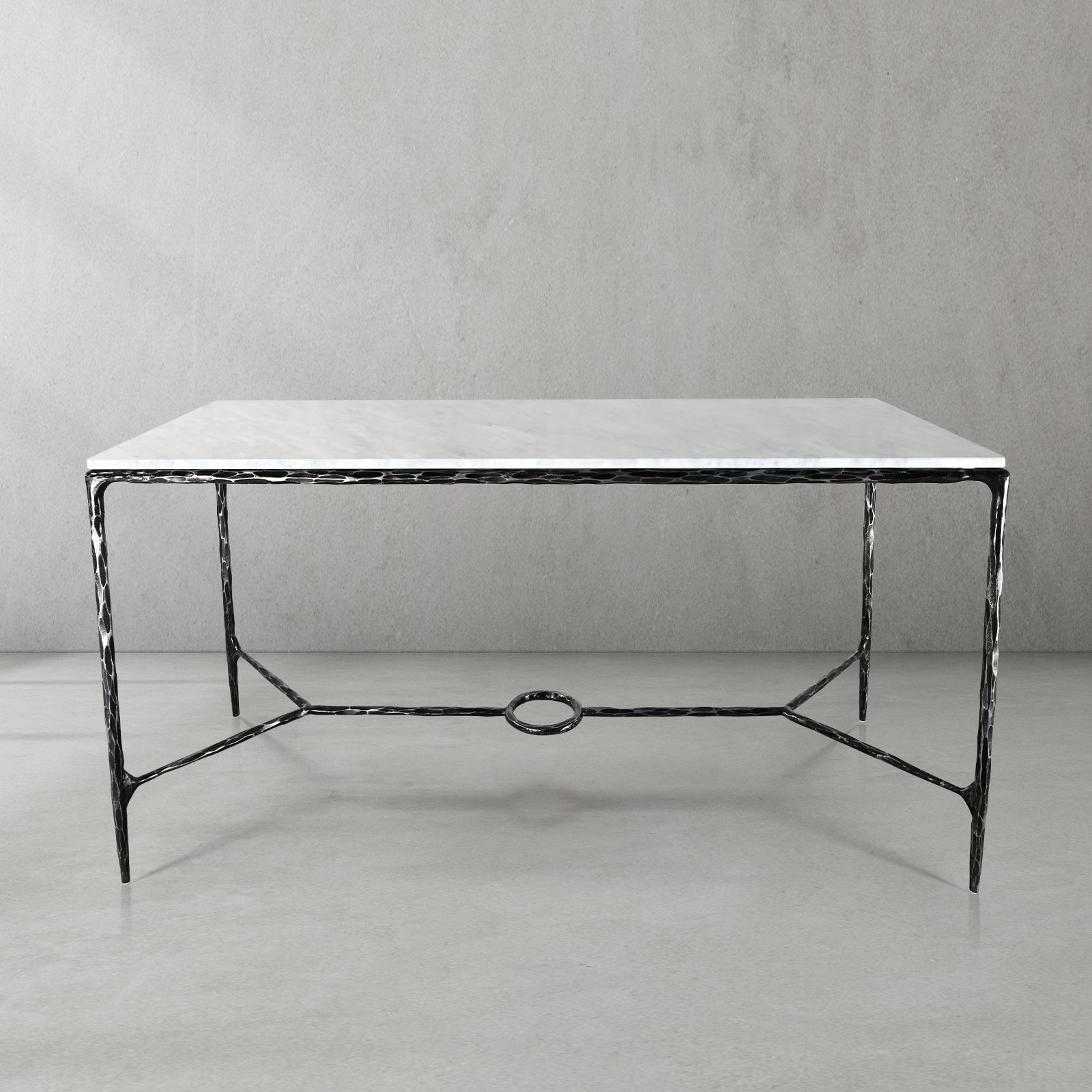 Thalderus Rectangle Marble Desk