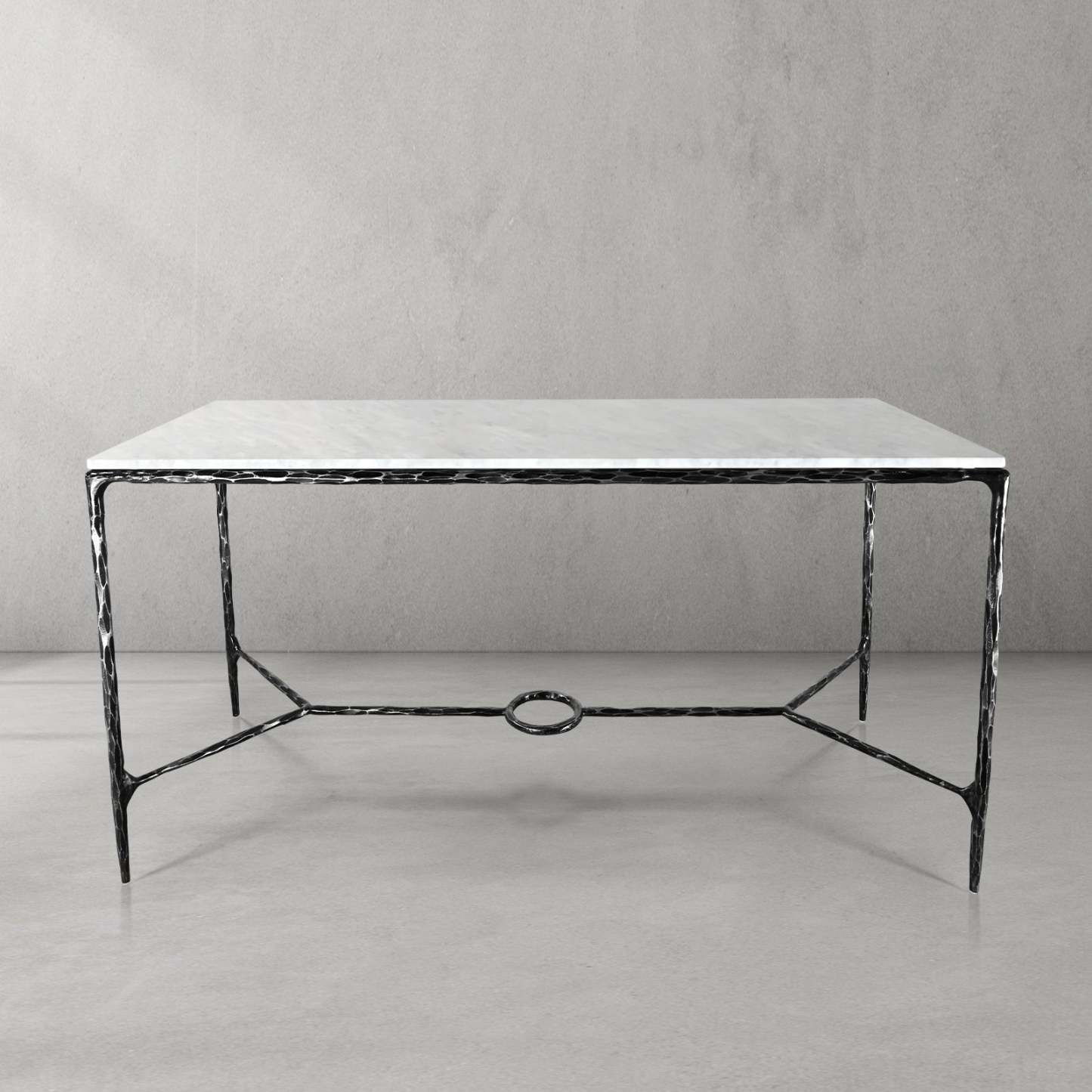 Thalderus Rectangle Marble Desk