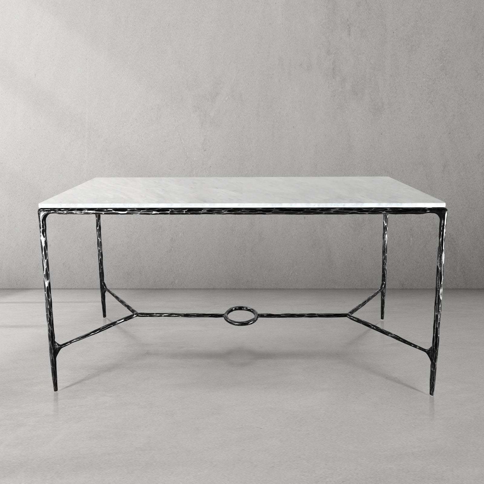 Thalderus Rectangle Marble Desk