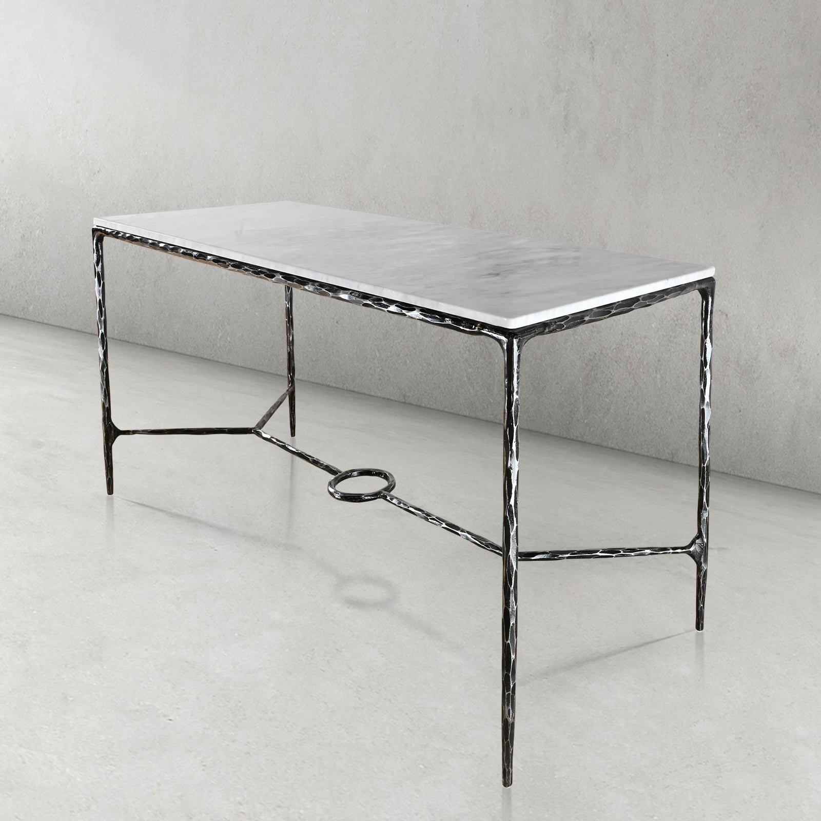 Thalderus Rectangle Marble Desk