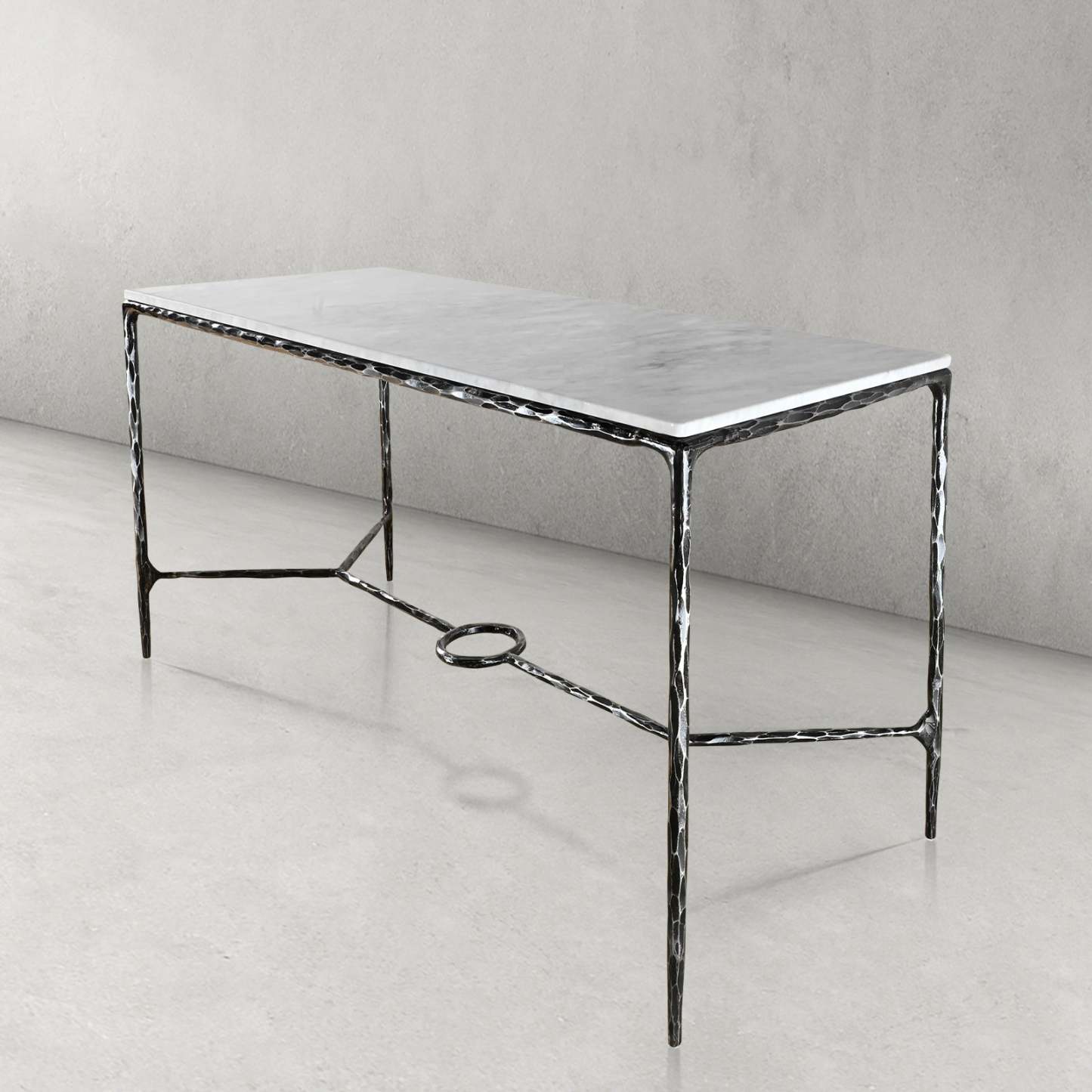 Thalderus Rectangle Marble Desk