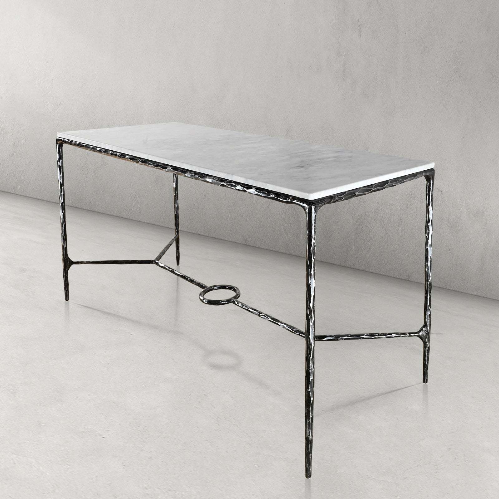 Thalderus Rectangle Marble Desk