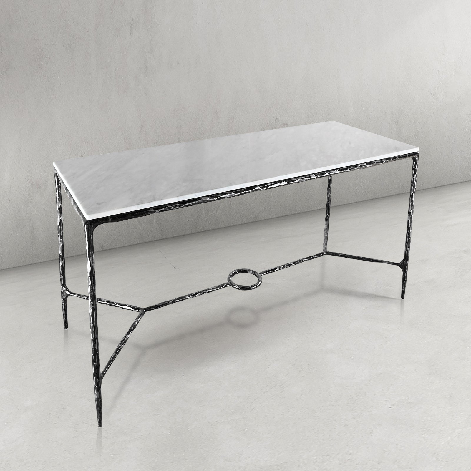 Thalderus Rectangle Marble Desk