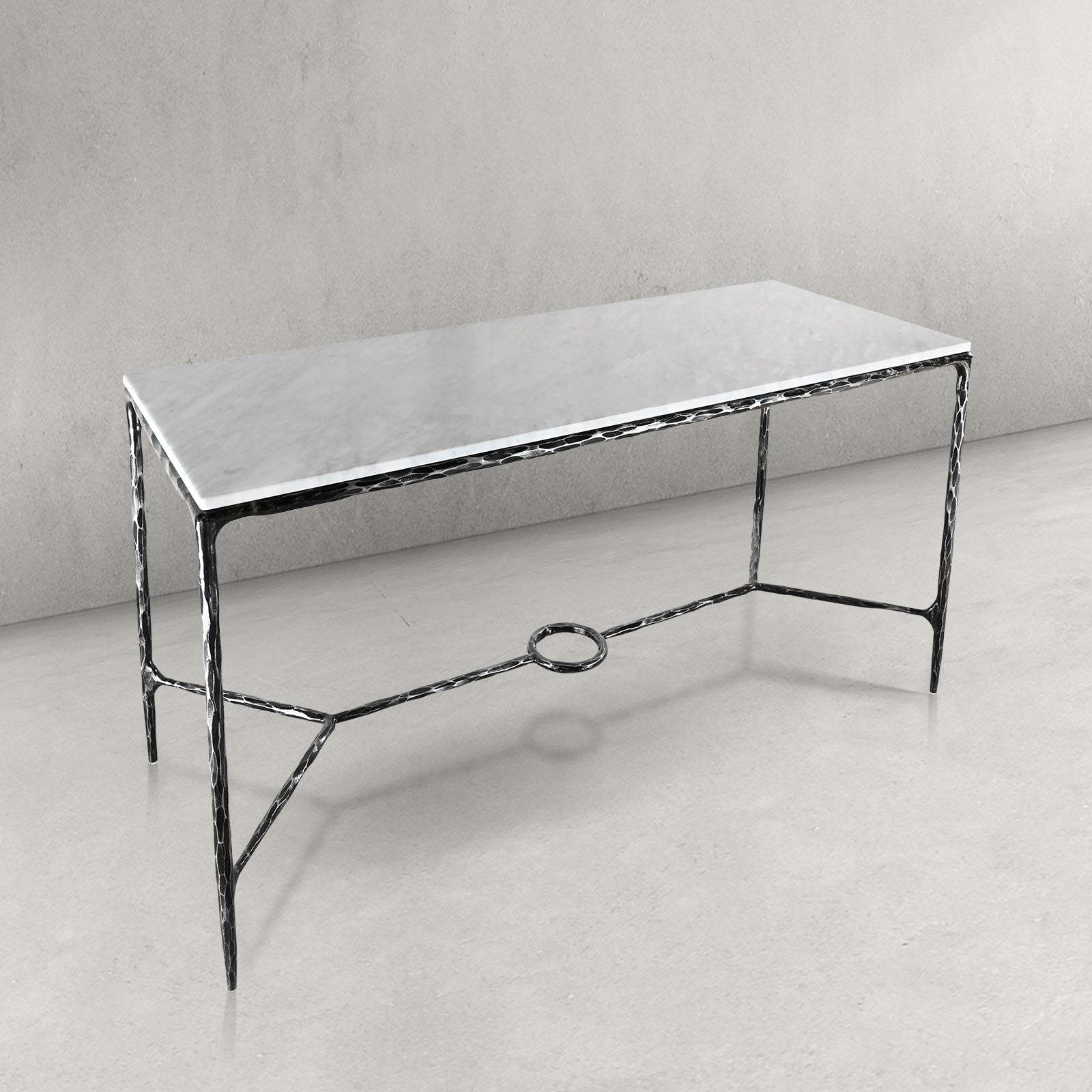 Thalderus Rectangle Marble Desk