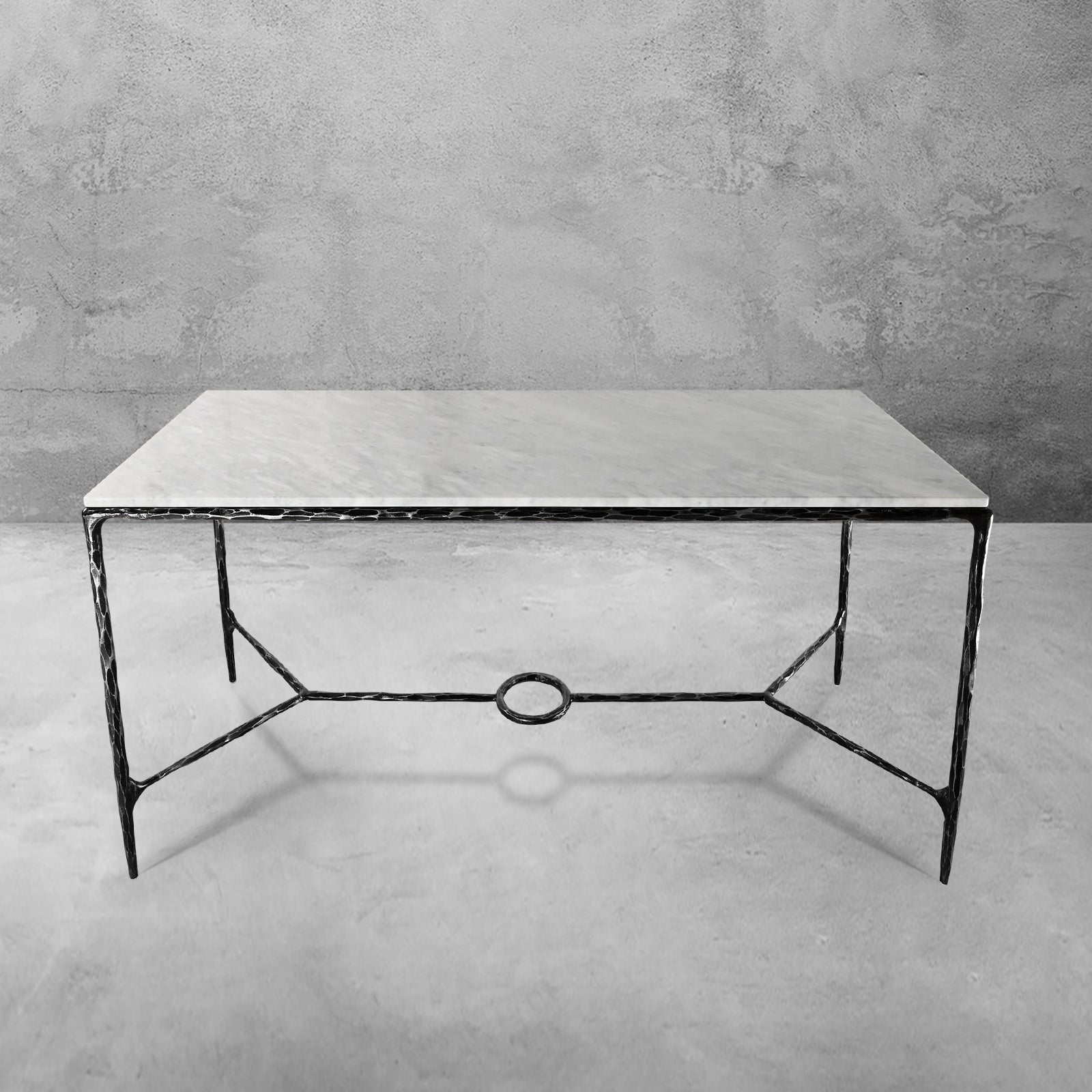 Thalderus Rectangle Marble Desk