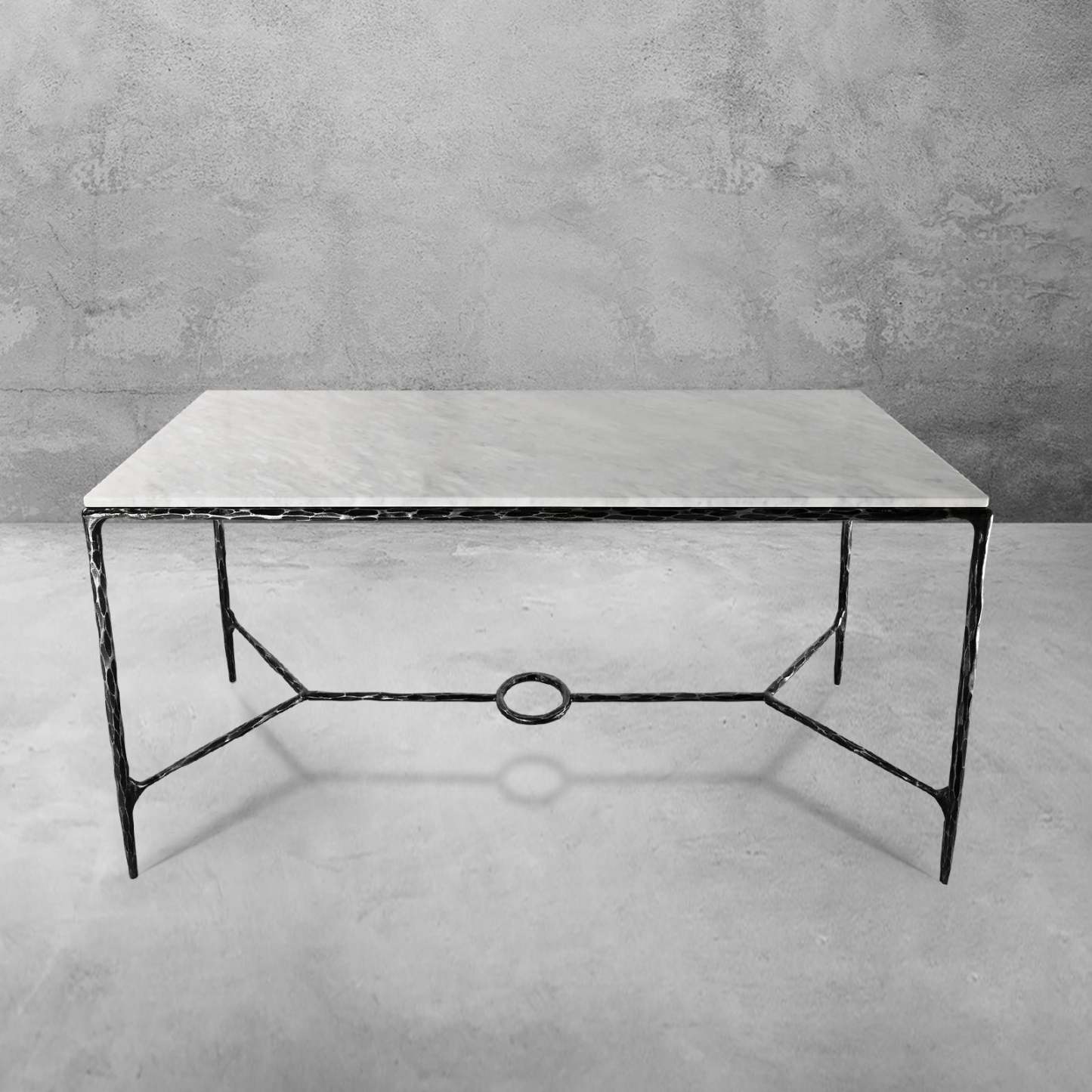 Thalderus Rectangle Marble Desk