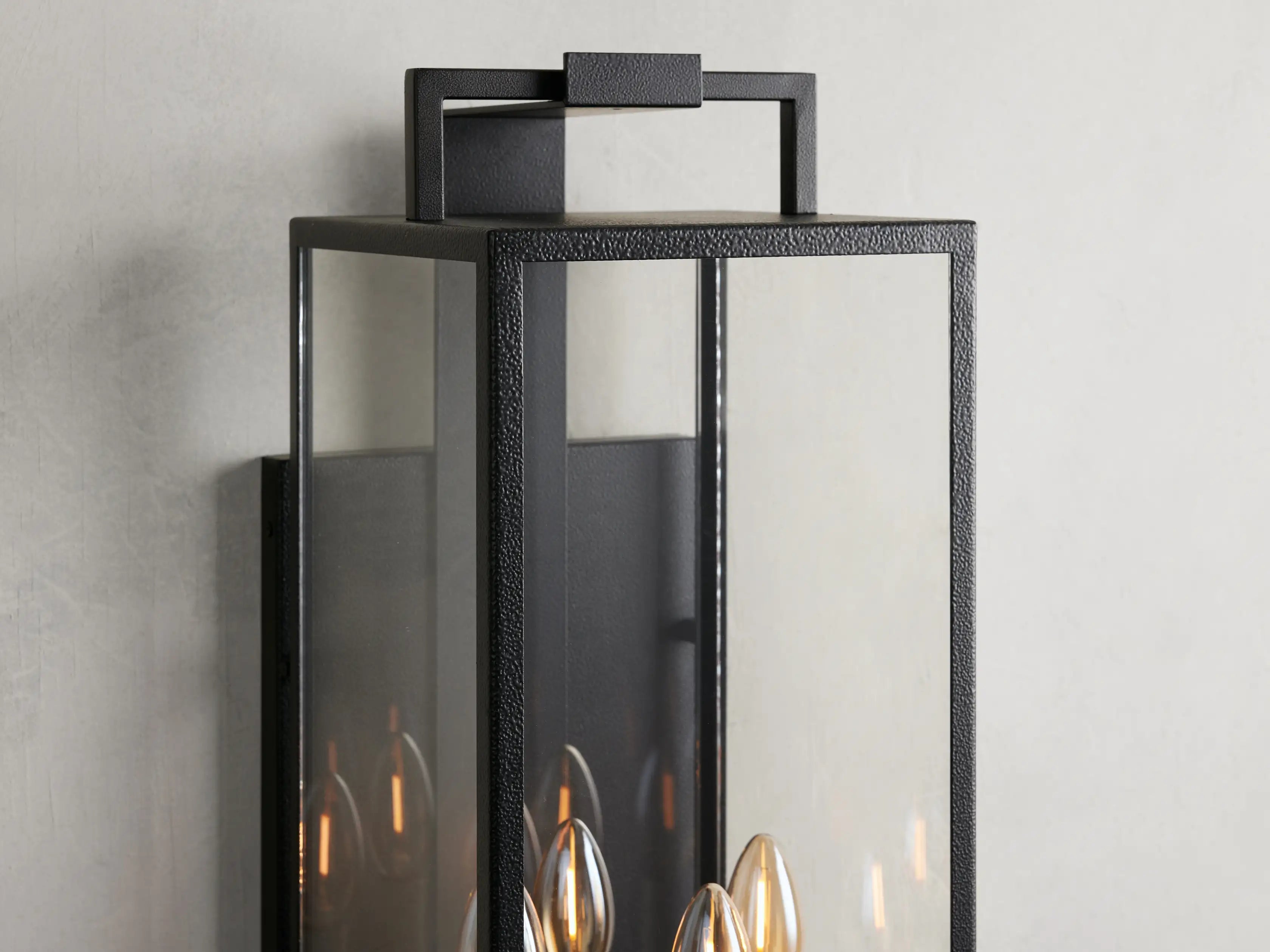 Hendrixa 29" Outdoor Wall Sconce