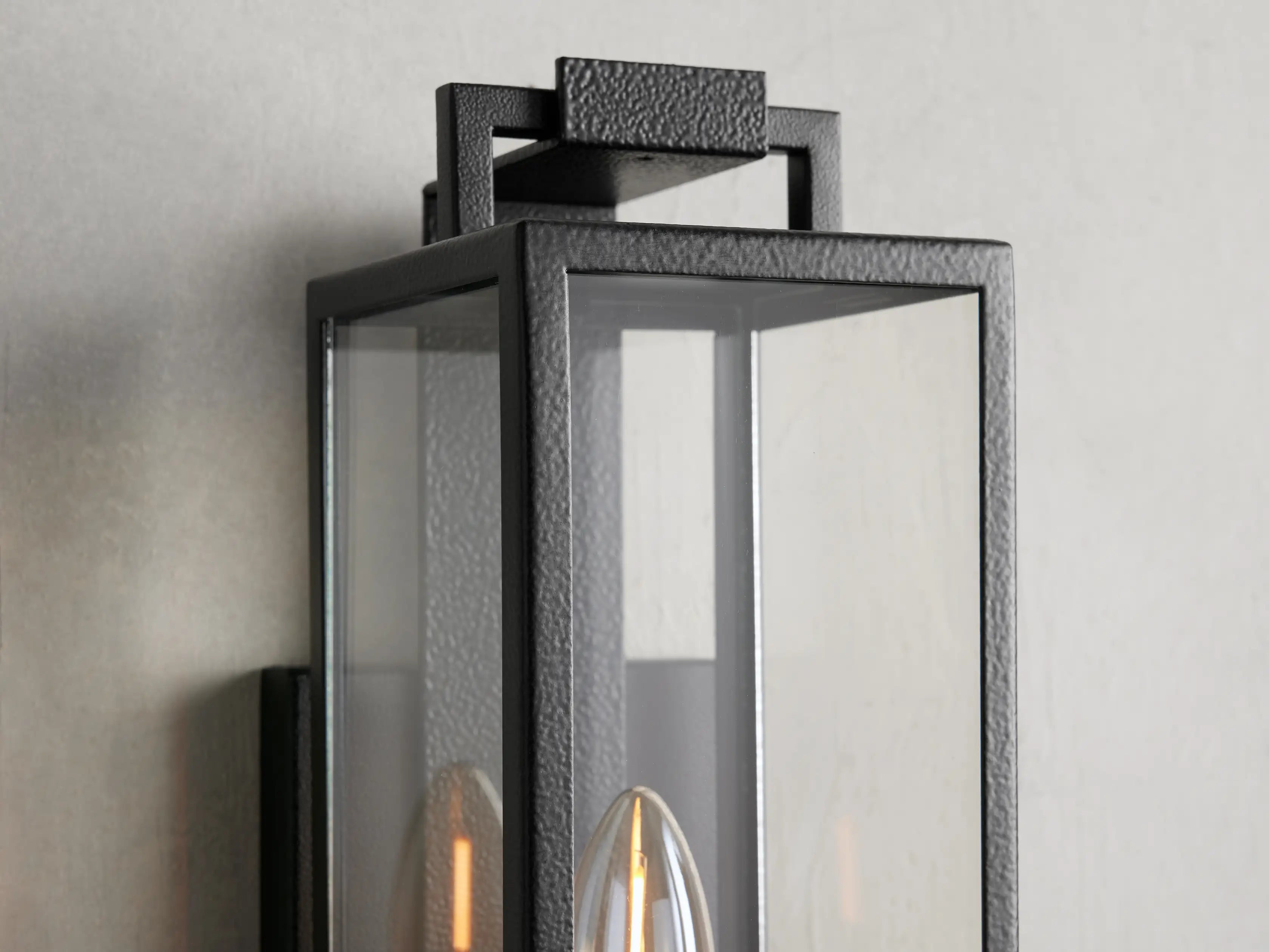 Hendrixa 17" Outdoor Wall Sconce