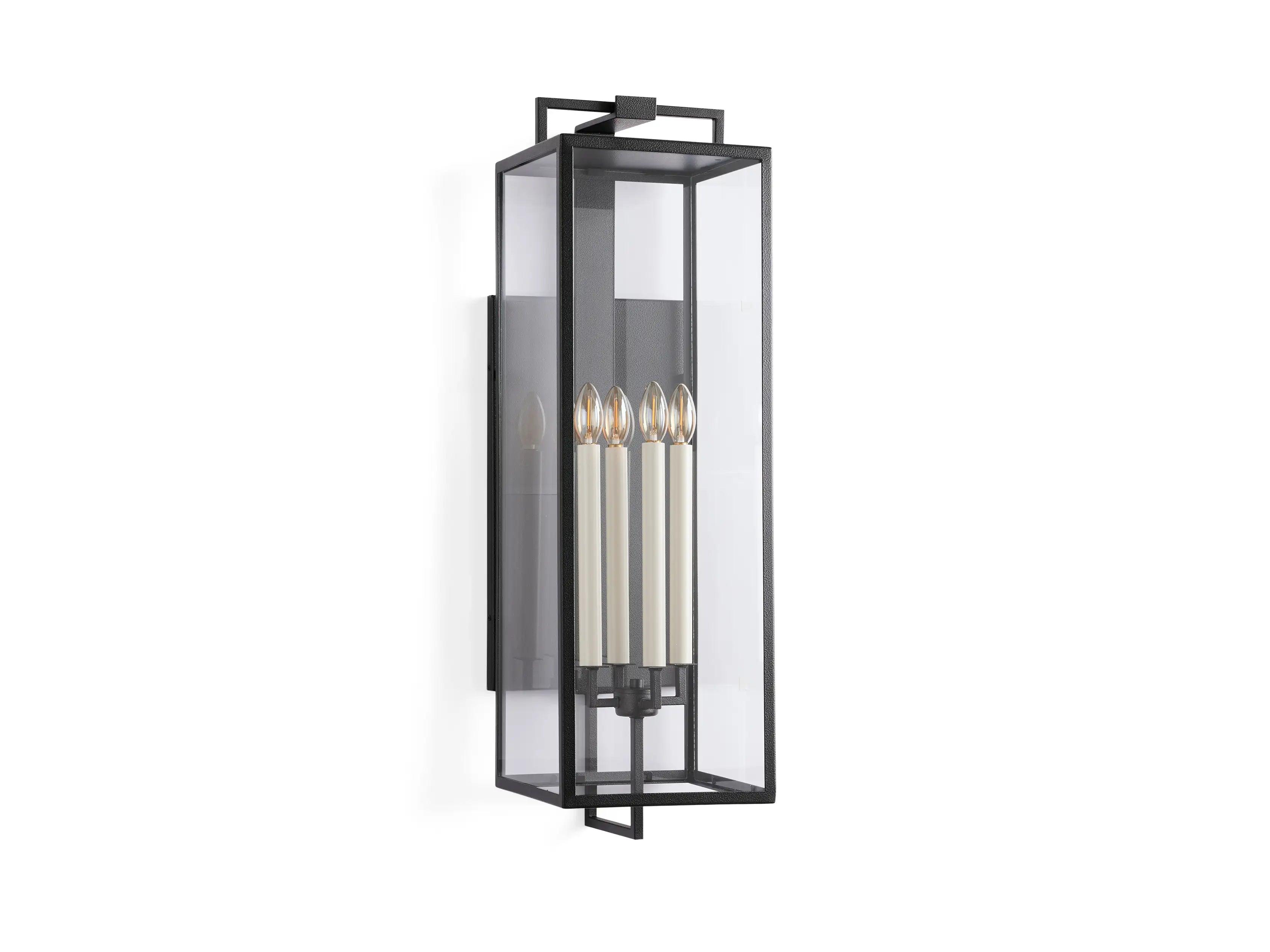 Hendrixa 34" Outdoor Wall Sconce