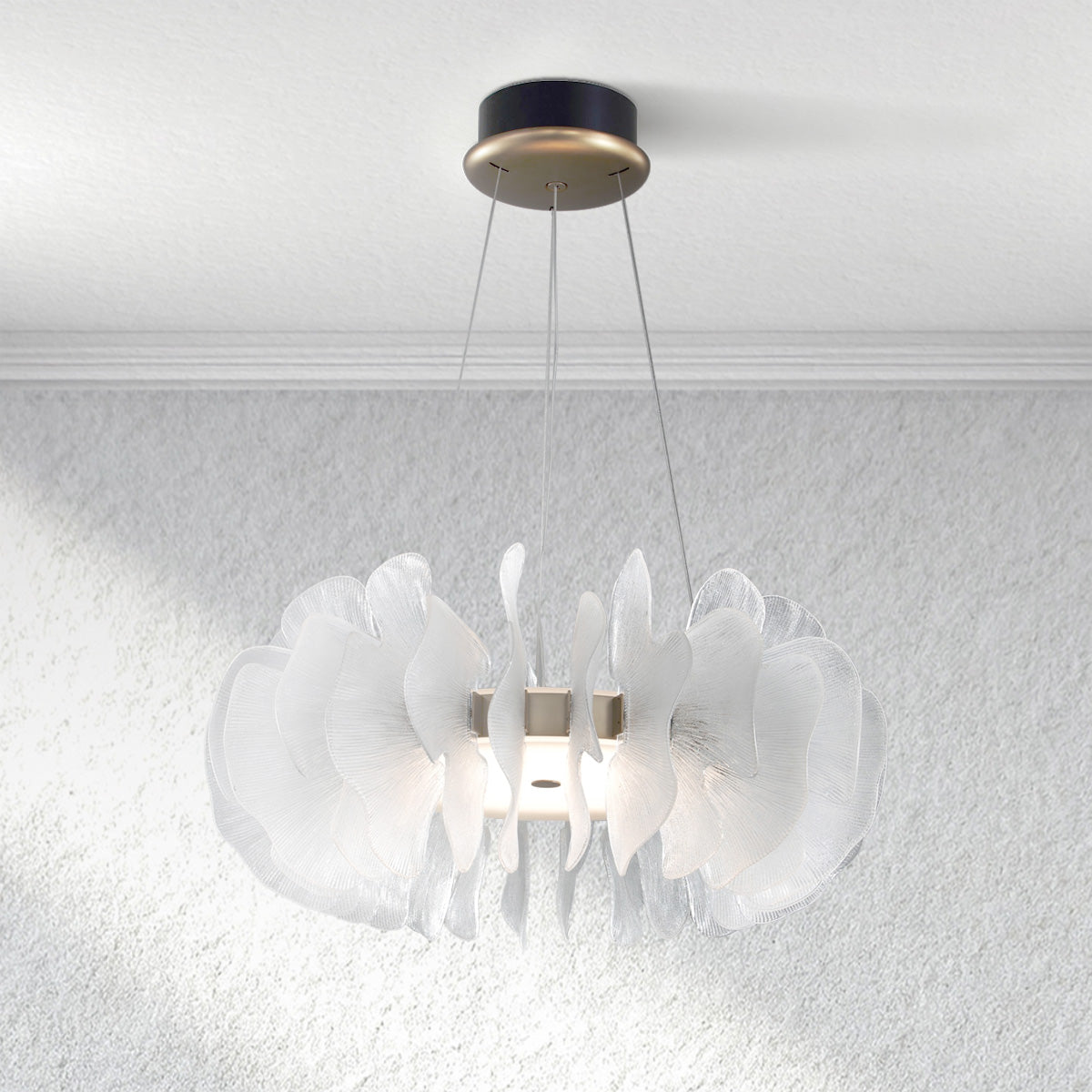 Furnio Jellyfish Round Chandelier