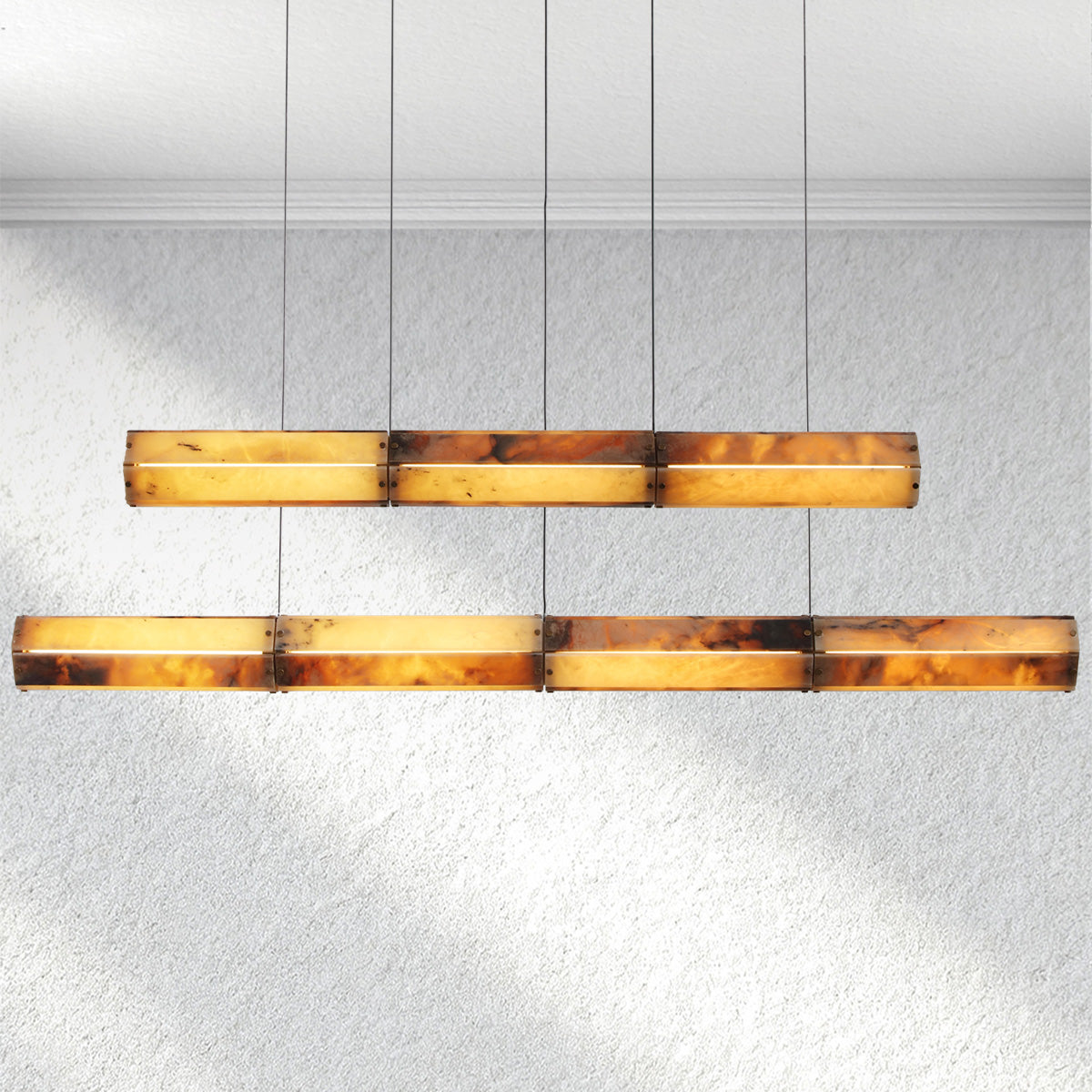 Furnio Prism Marble Chandelier