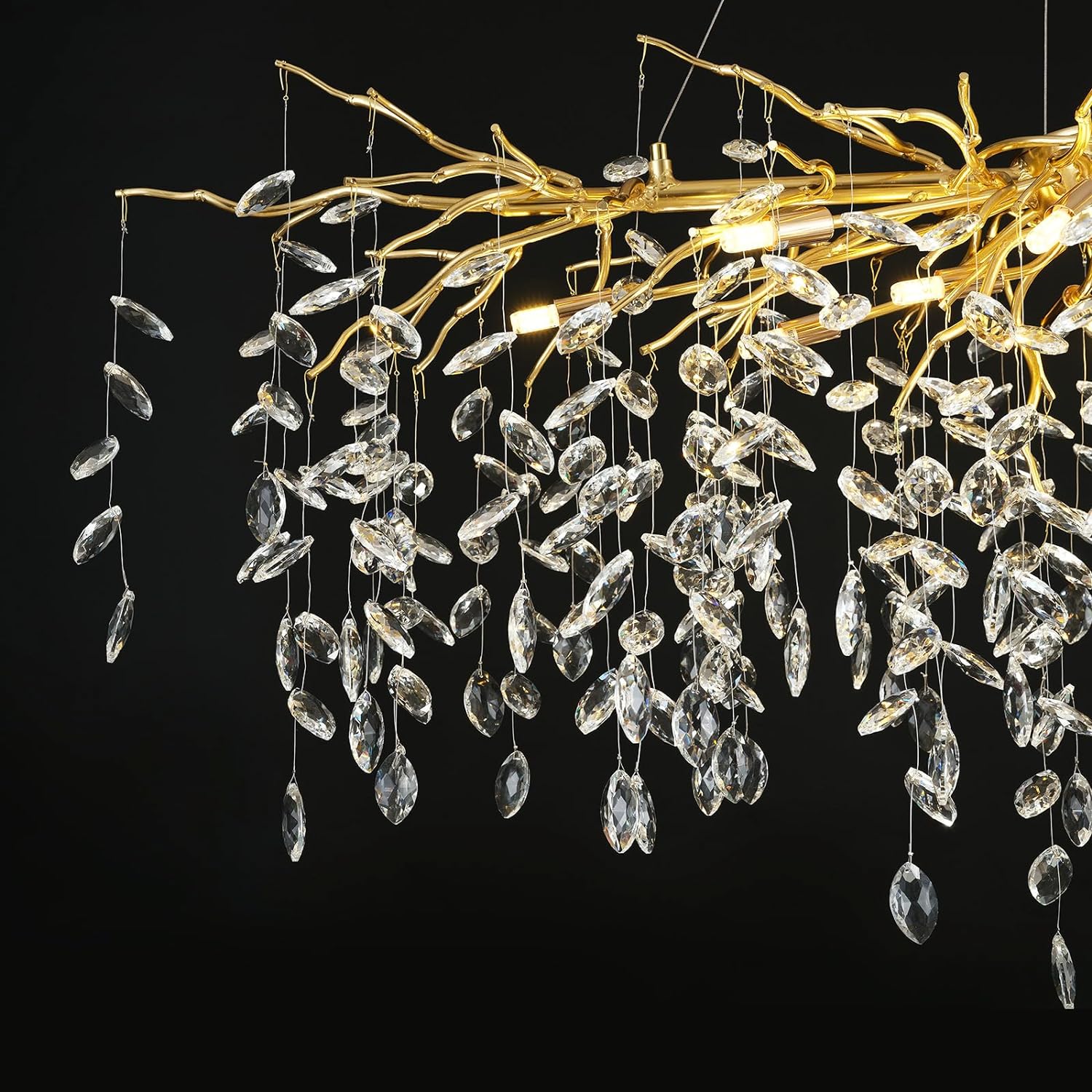 Modern Ice Eyes Tree Branch Chandelier for All rooms 47" - thebelacan