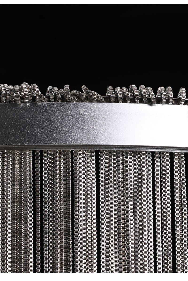 Alisa Luxury Round Chain Tassel Chandelier - thebelacan