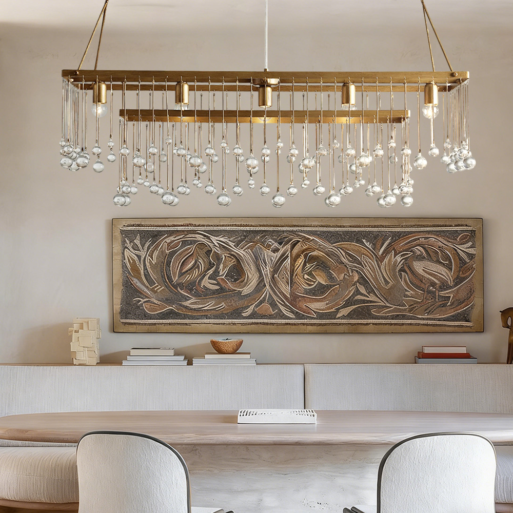 Aubluxe Rectangular Chandelier