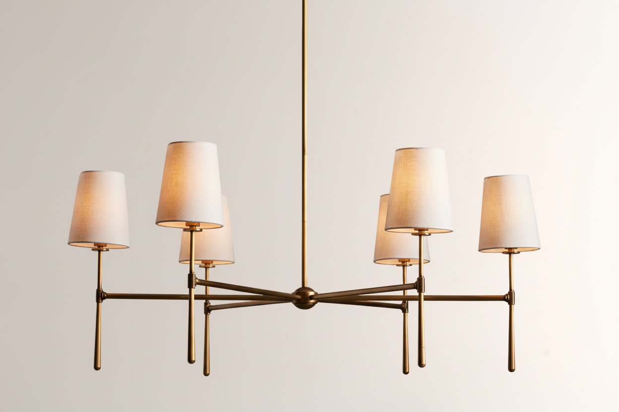 Rhoden Round Chandelier 4/6 Light - kimoylights