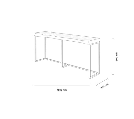 Nobu Console Table Specifications