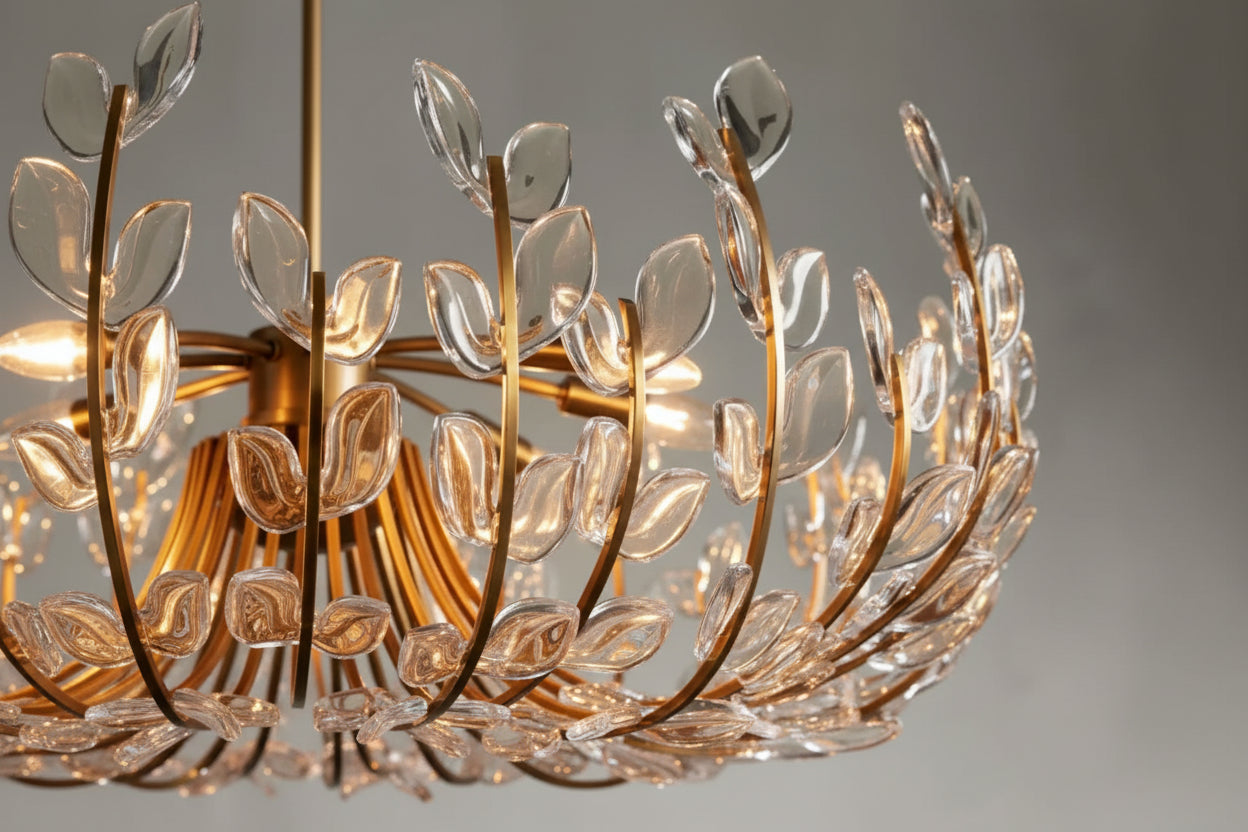 Adela 6 Light Chandelier 26" - kimoylights