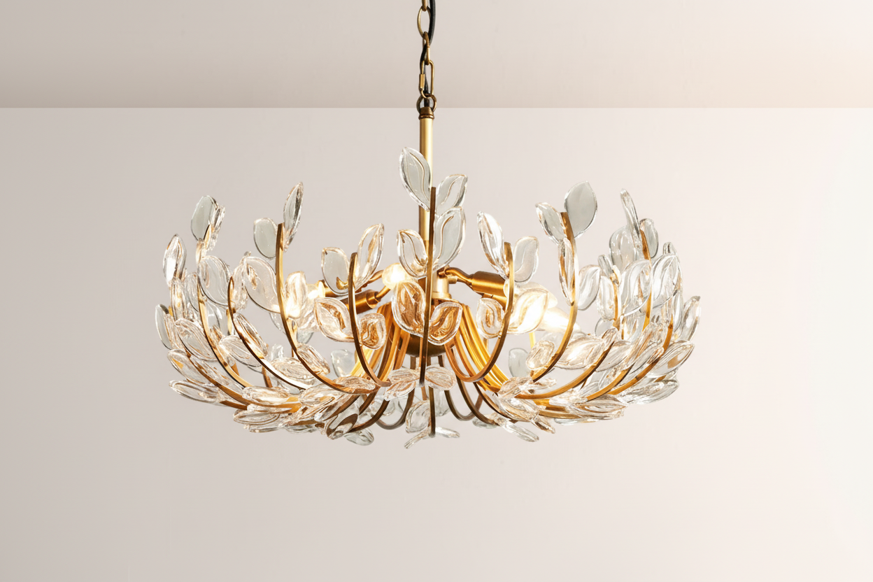 Adela 6 Light Chandelier 26" - kimoylights