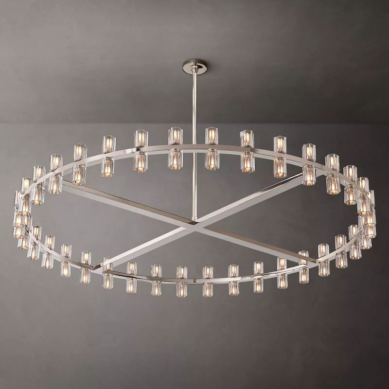 Brachor Round Chandelier 60" - kimoylights