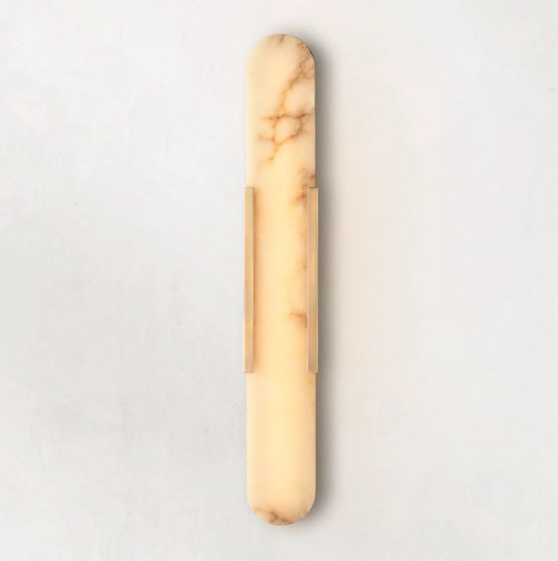 Alabaster Linear Wall Sconce
