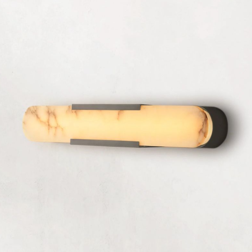 Alabaster Linear Wall Sconce