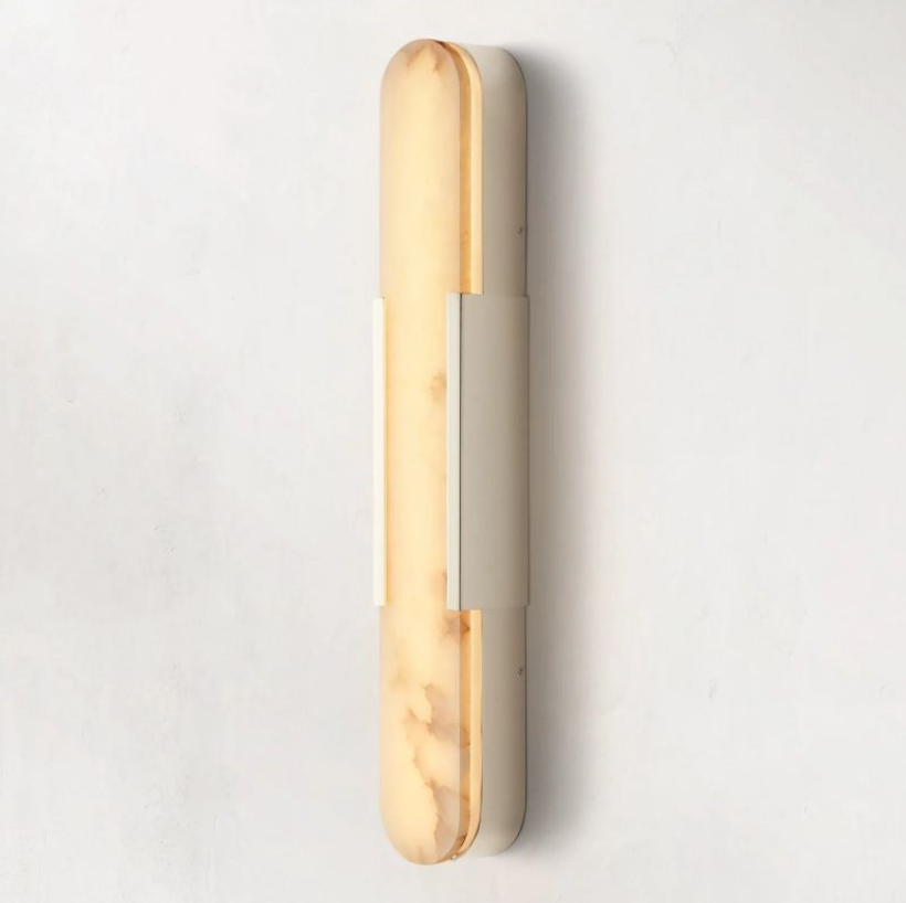 Alabaster Linear Wall Sconce