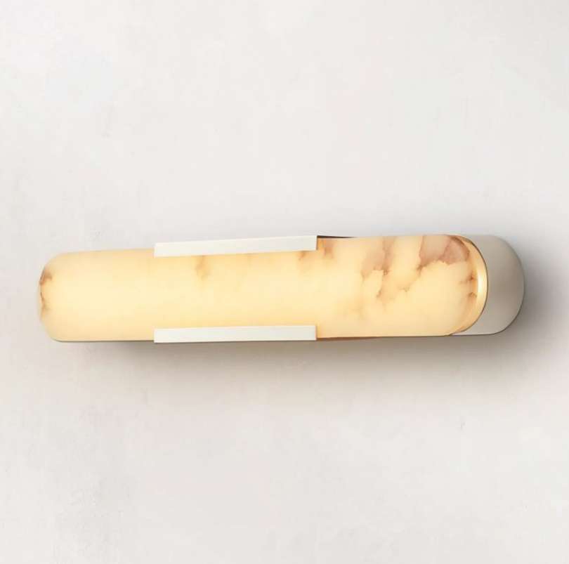 Alabaster Linear Wall Sconce