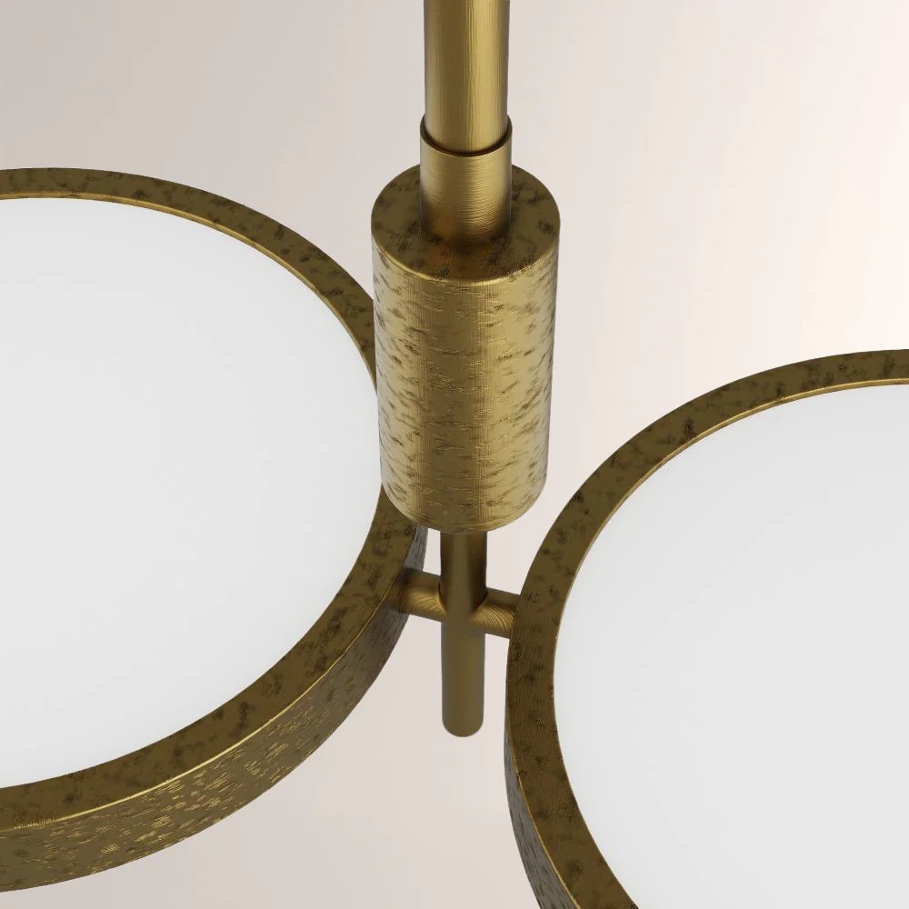 Amorin Dual Shallow Drums Chandelier