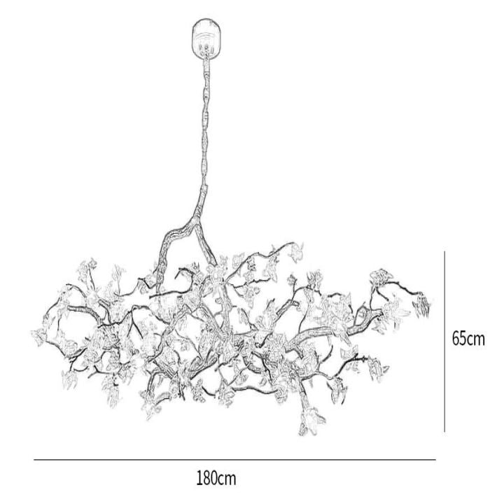 Aosta Branch Chandelier - thebelacan