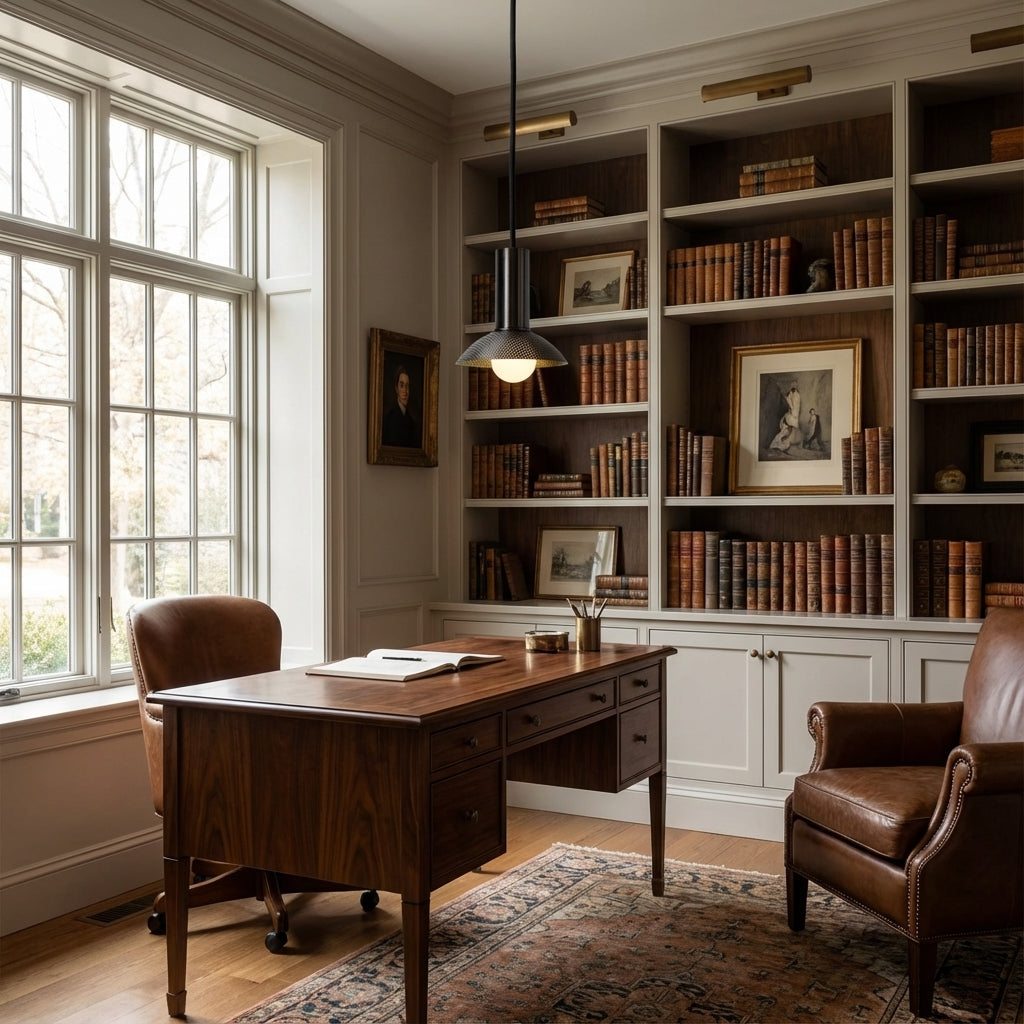 Aperto Perforated Metal Dome Pendant