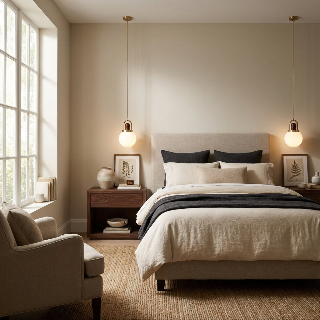 Arcane Wood Multi Tone Metal Orb Pendant