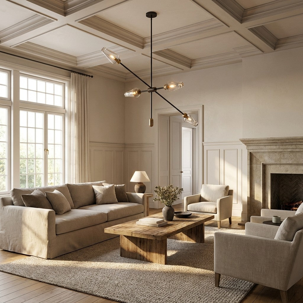 Arraw Bronze Chandelier