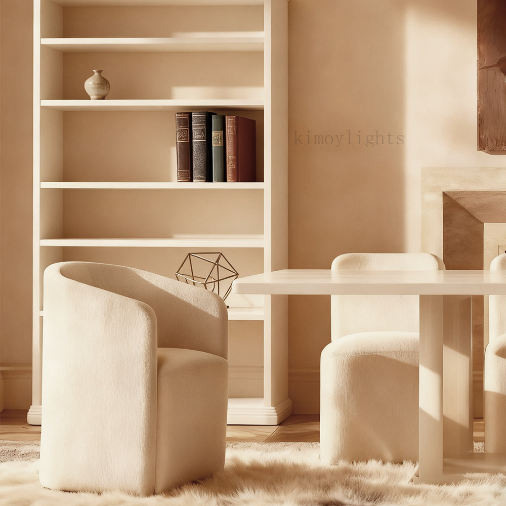 Aurelia Barrelback Fabric Dining Armchair