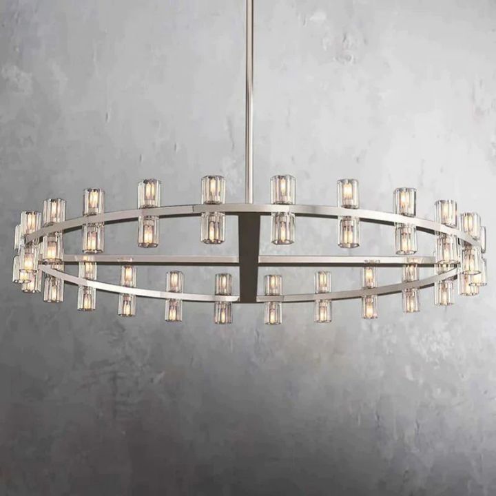 Brachor Round Chandelier 48" - kimoylights