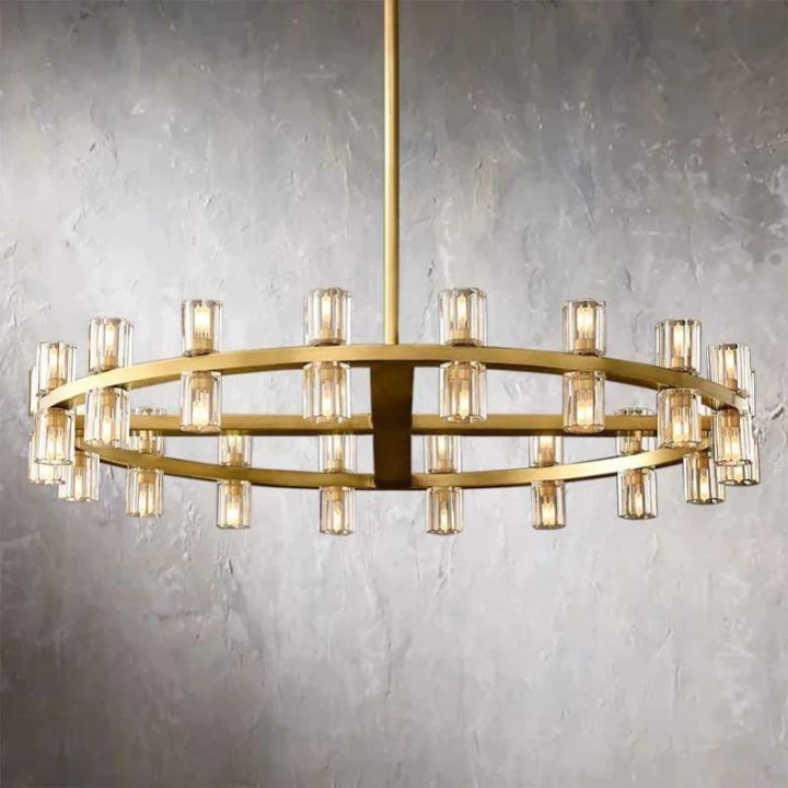 Brachor Round Chandelier 48" - kimoylights