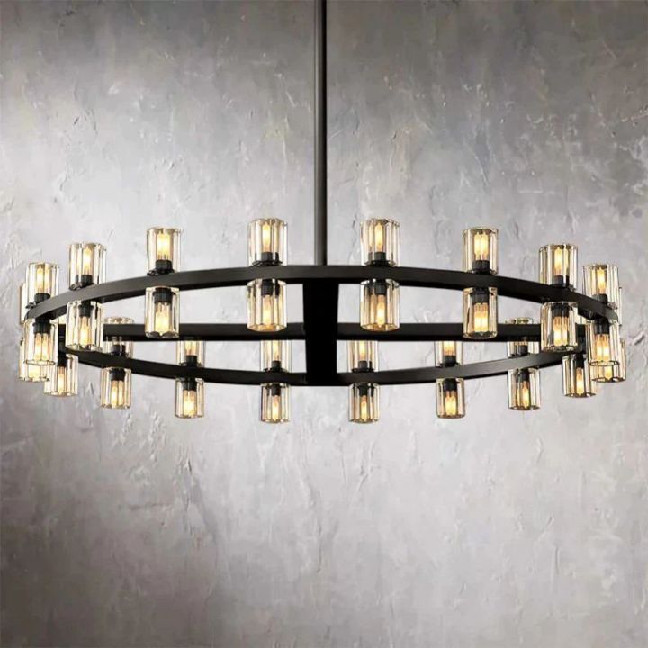 Brachor Round Chandelier 48" - kimoylights