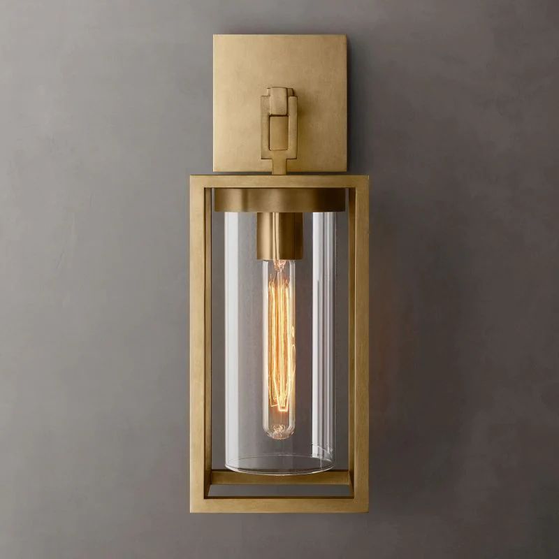 Nadicon Square Outdoor Sconce For Bedroom