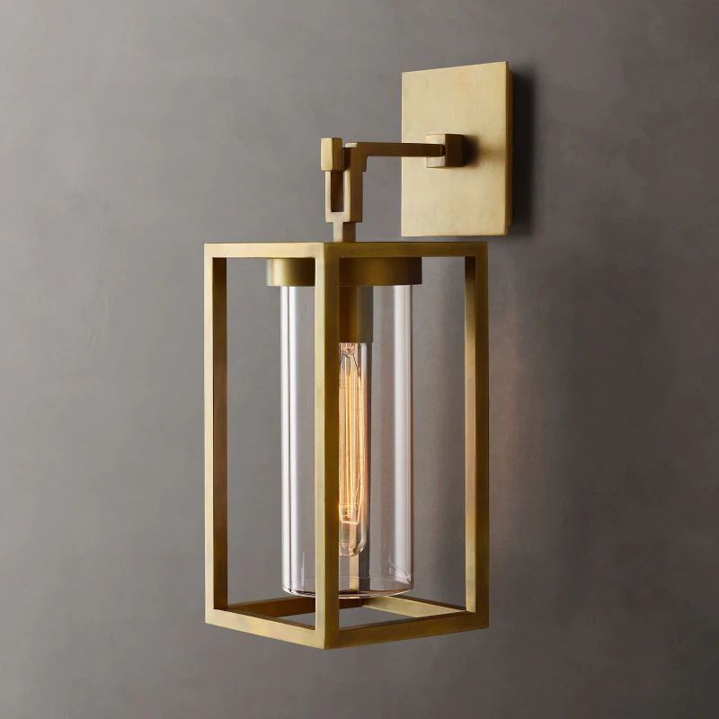 Nadicon Square Outdoor Sconce For Bedroom