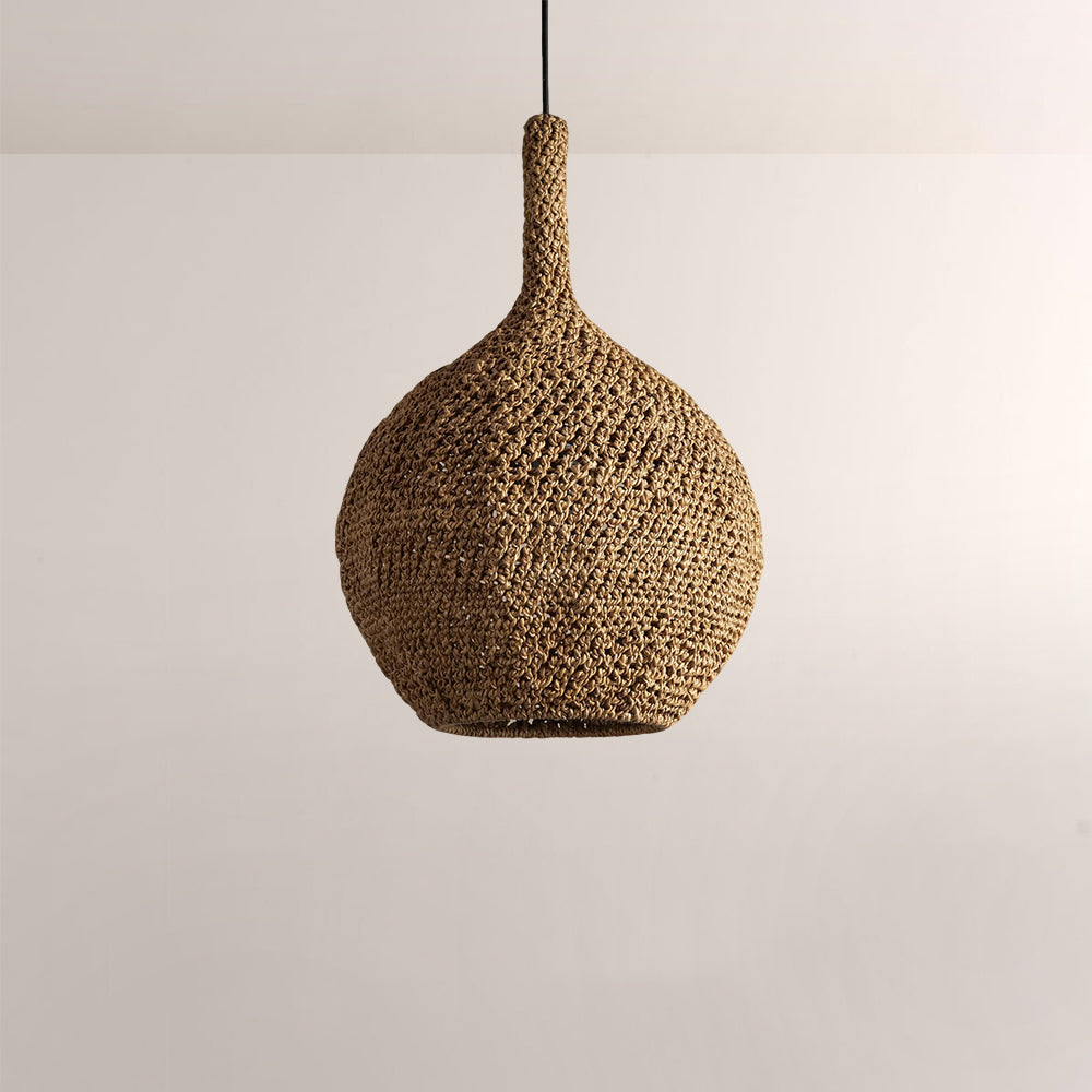 Cairo Crocheted Seagrass Pendant