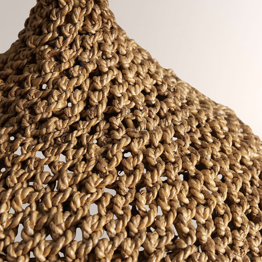 Cairo Crocheted Seagrass Pendant