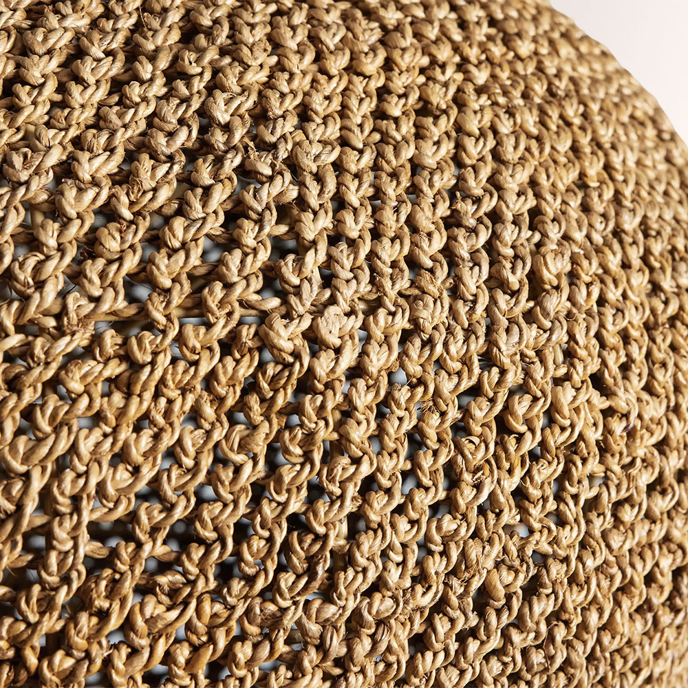 Cairo Crocheted Seagrass Pendant