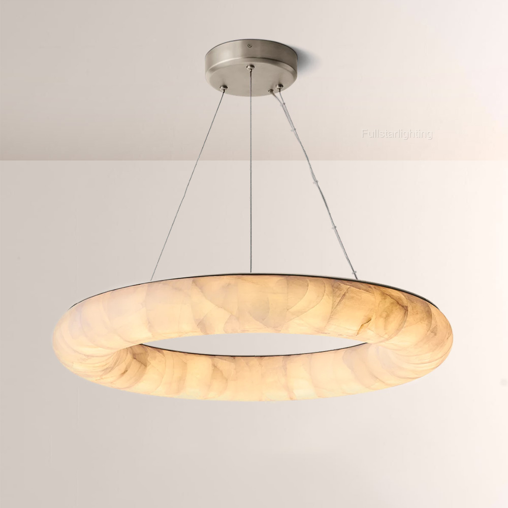 Rivage Lisse Round Chandelier 31"