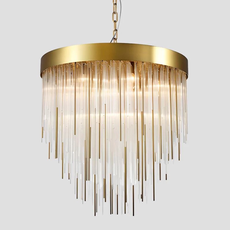 Cascada Waterfall 12-Light Chandelier 30" - thebelacan