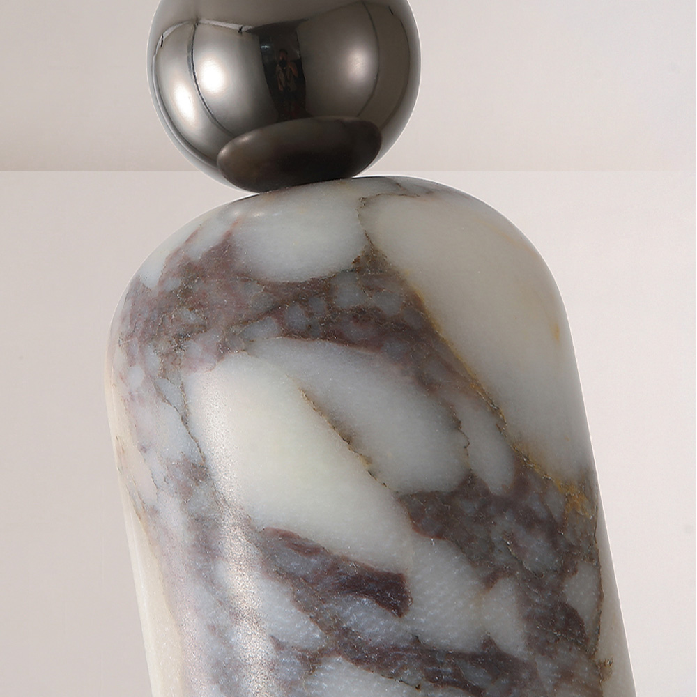 Lionel Bell-Shaped Marble Pendant