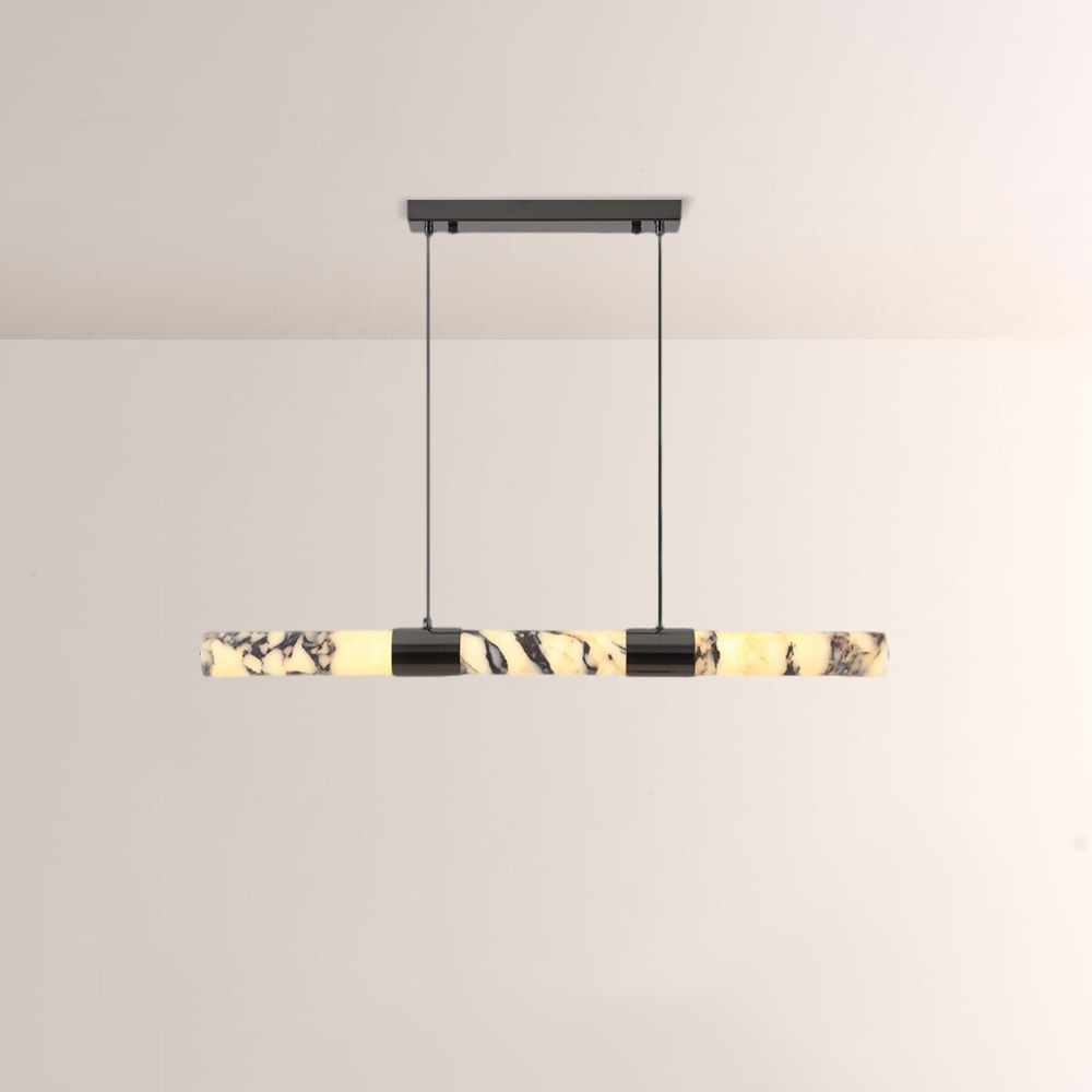 Lionel Linear Marble Chandelier