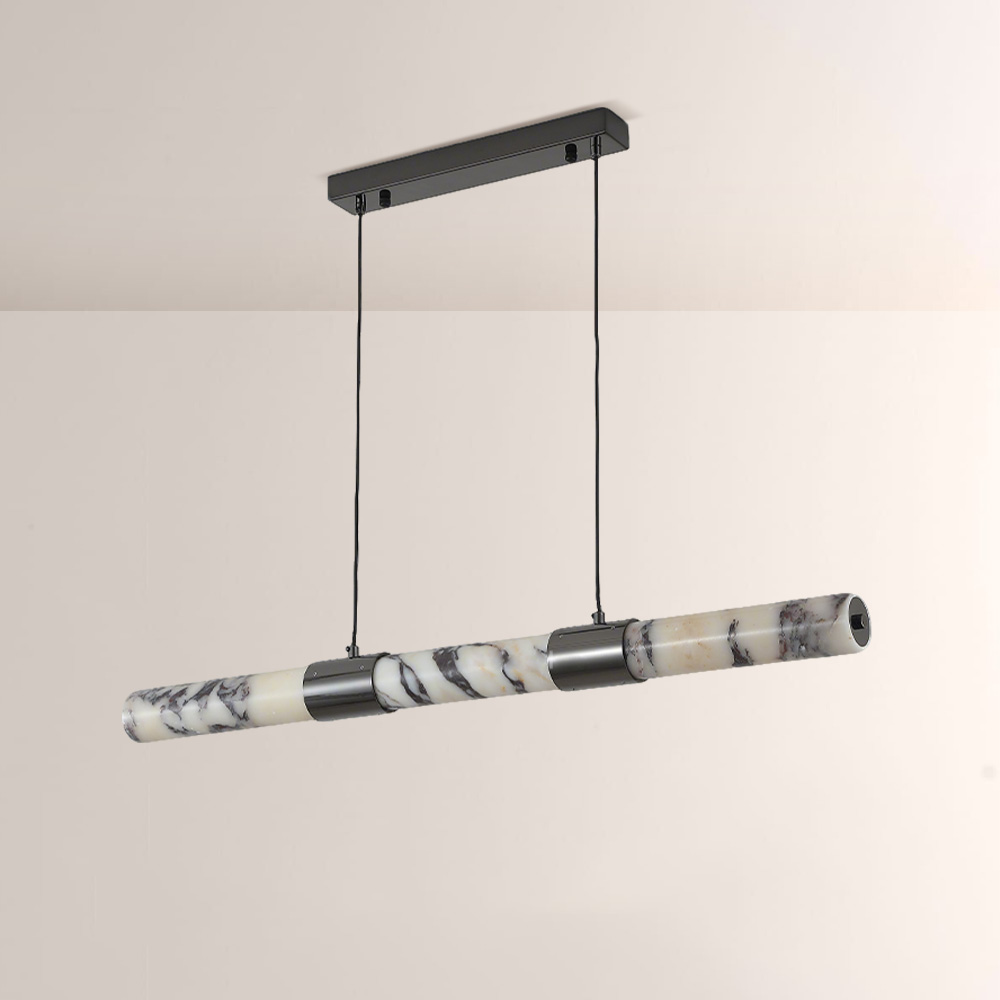 Lionel Linear Marble Chandelier