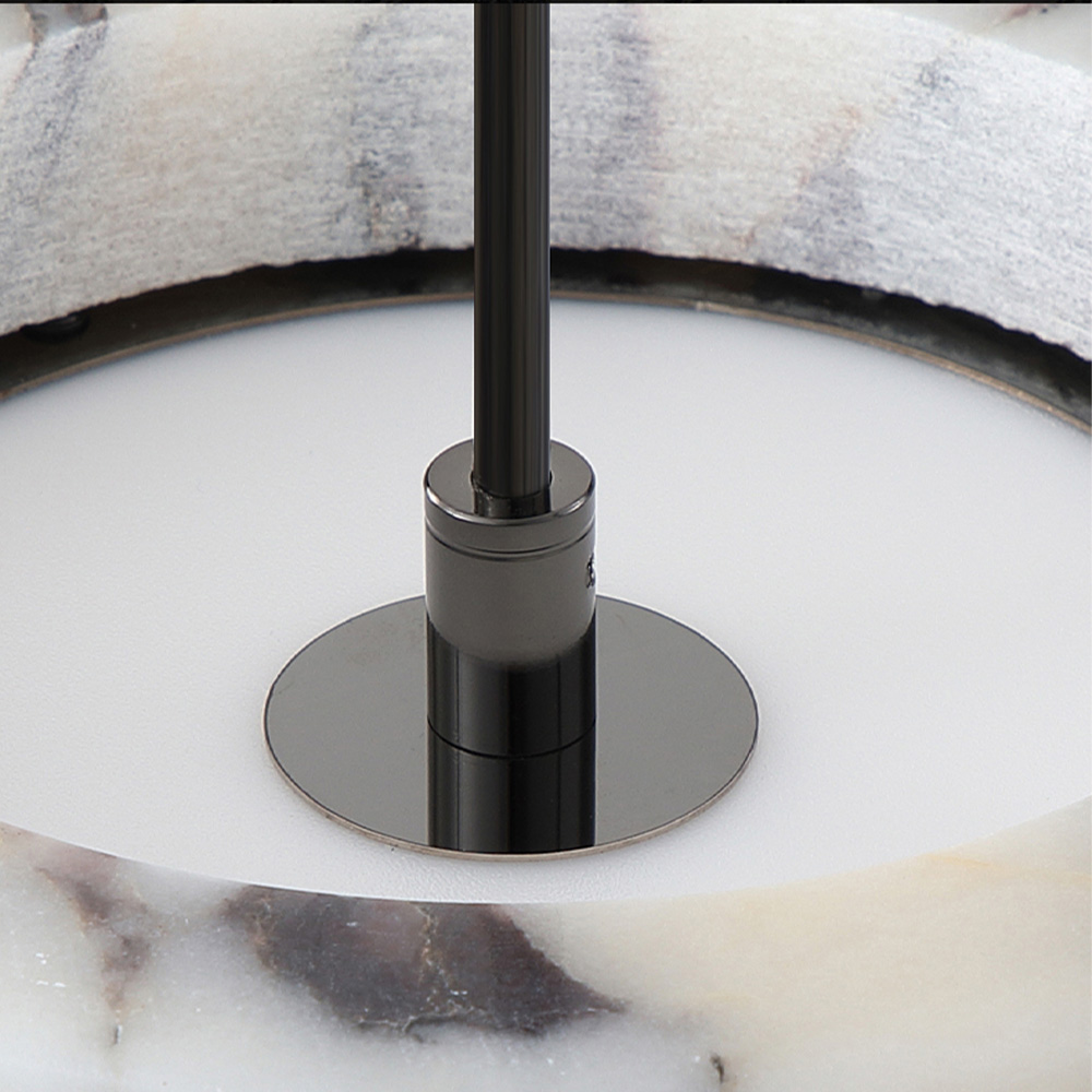 Lionel Ring-Shade Marble Pendant