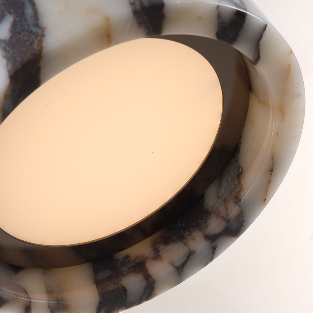 Lionel Ring-Shade Marble Pendant